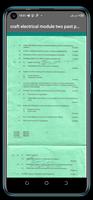 Craft 2 Electrical Past Papers اسکرین شاٹ 3