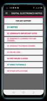 DIGITAL ELECTRONICS NOTES poster