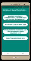 DIPLOMA IN QUANTITY SURVEYING  اسکرین شاٹ 3