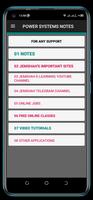ELECTRICAL POWER SYSTEM NOTES poster
