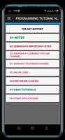 Programming Tutorials Notes poster