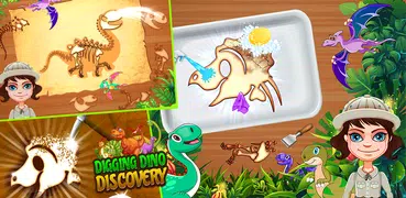 Escavação dinossauro jogos