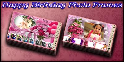 Happy Birthday Photo Frames poster