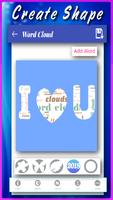 Word Clouds : Word Art Generator capture d'écran 3