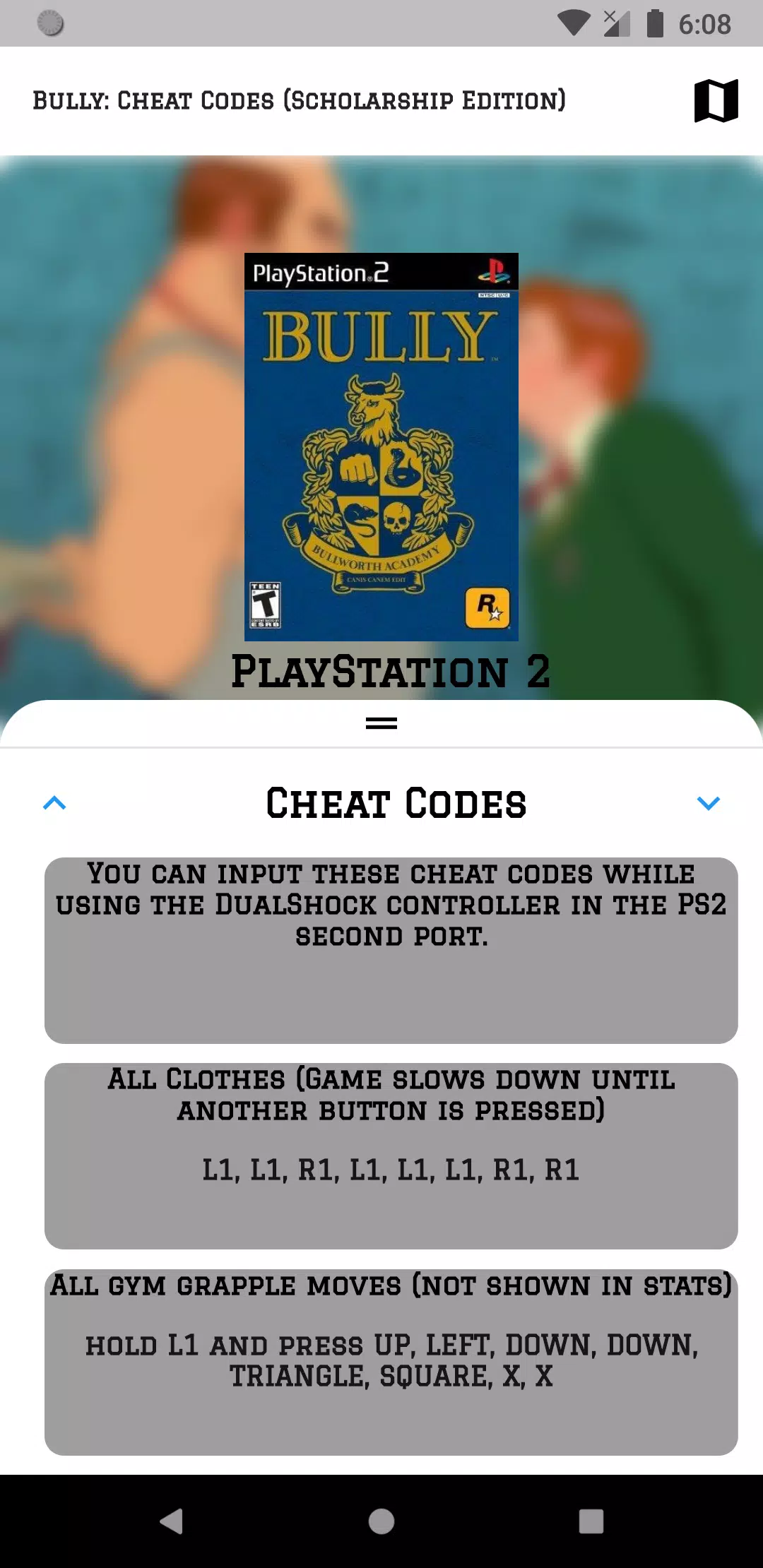 Bully: Cheat Codes - Scholarship Edition APK pour Android Télécharger