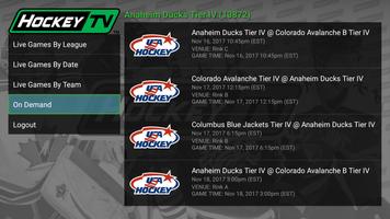HockeyTV capture d'écran 1