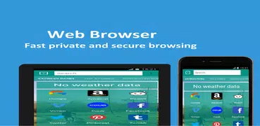 Web browser - Fast and secure