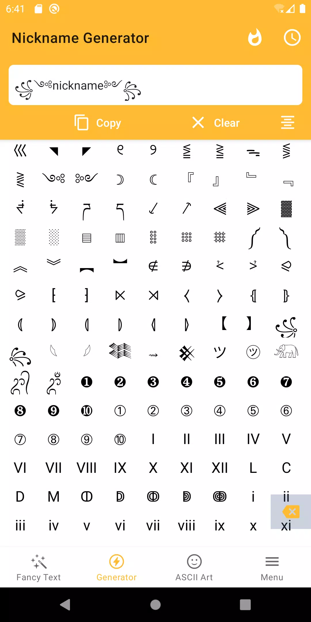 Fancy text generator & symbols for Android - Download