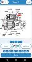 Car quiz mechanic game poster