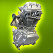 Juego de mecánica de motos иконка