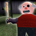 Scary Grandpаs Grаnny : Horror House Оbby Mod game أيقونة