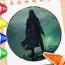 Coloring of hogwarts legacy-APK