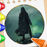 Coloring of hogwarts legacy simgesi