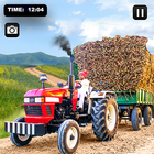Tractor Trolley Farming Cargo 아이콘