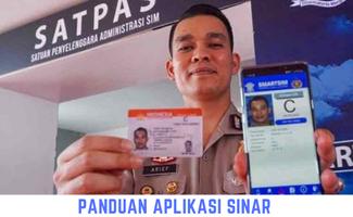 Aplikasi SINAR Korlantas POLRI Panduan SIM Online capture d'écran 1