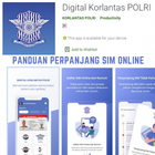 Perpanjang SIM Online SINAR - Panduan icône