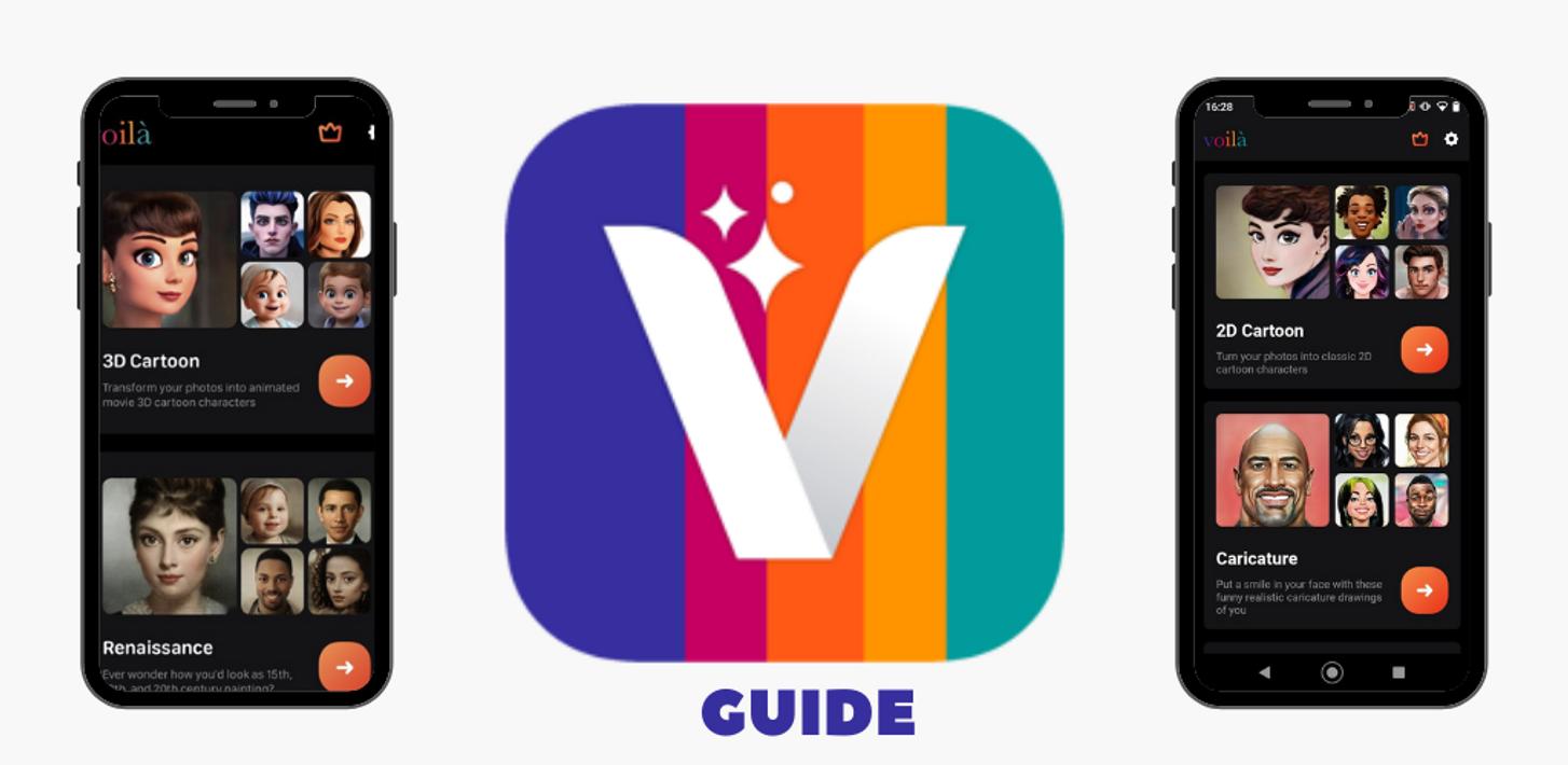 Guide Voilà AI Artist Cartoon App for Android - APK Download