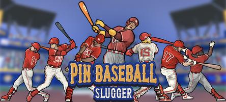 Pin baseball games - slugger Affiche