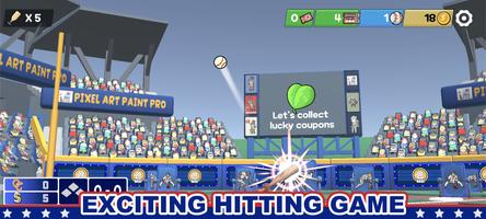 برنامه‌نما Pin baseball games - slugger عکس از صفحه