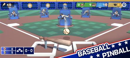 برنامه‌نما Pin baseball games - slugger عکس از صفحه