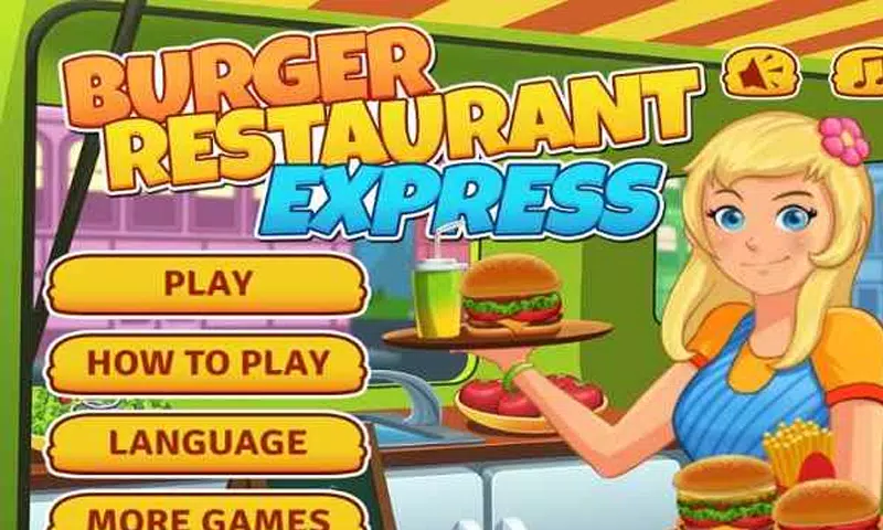 Burger Restaurant Express - Jogo Grátis Online