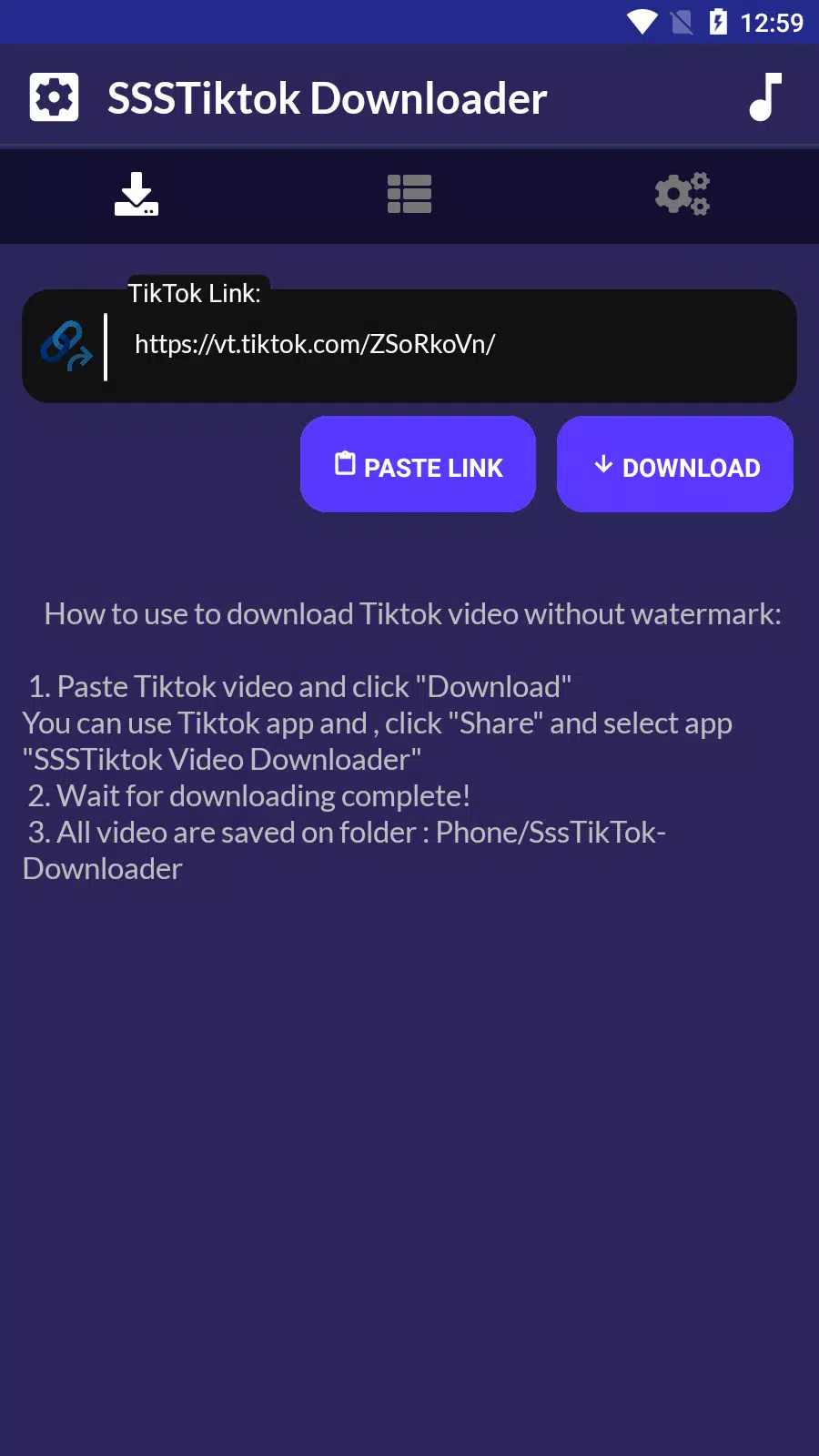 Tiktok watermark download video without TikSave Downloader