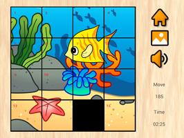 Дети животных Slide Puzzle скриншот 3