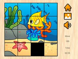 Glisser enfants animaux Puzzle capture d'écran 3