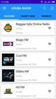 Aruba Radio App Stations Affiche