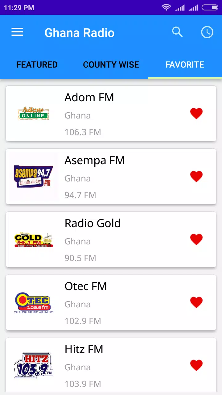 Ghana Radio Live Online APK pour Android Télécharger