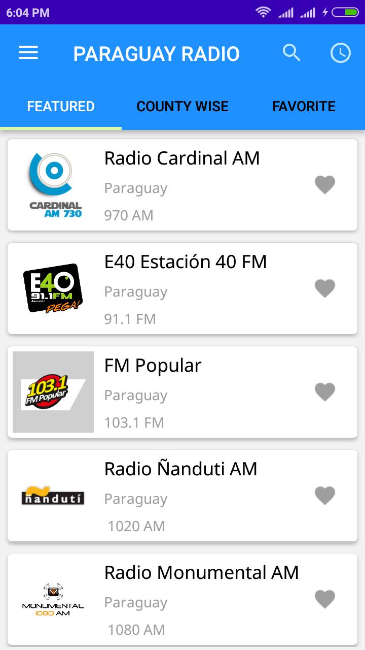 Descarga de APK de Paraguay Radio Nanduti para Android