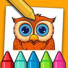 Coloring games: Draw & Paint آئیکن