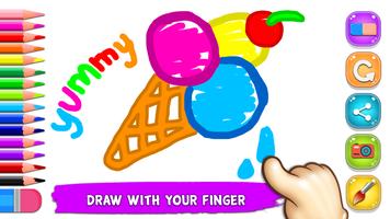 Coloring games: Draw & Paint-poster