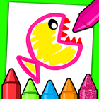 jogos colorir:pintar e colorir ícone