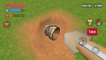 Digging Hole Simulator 3D постер