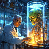 Scientist in Playground merge icono