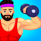 Muscle Workout Clicker Zeichen