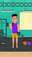Muscle Gym Clicker - Idle Game Plakat