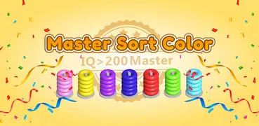 Color Hoop stack: 3D sort game