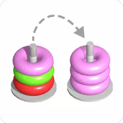 download Color Hoop stack: 3D sort game APK