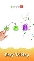 Color Hoop stack: 3D sort game poster