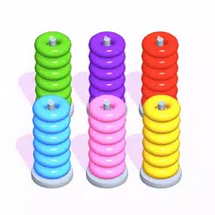 Hoop Stack - Color Puzzle Game XAPK download