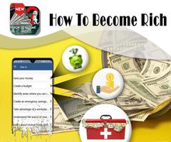 How To Become Rich الملصق