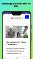 InfoMoris - Actualités & Radio 海报