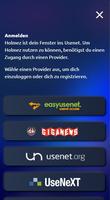 Holmez Newsreader – Usenet Streaming & Download capture d'écran 1