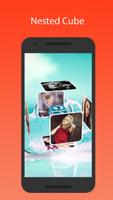 3D Photo Cube Live Wallpaper:  Affiche