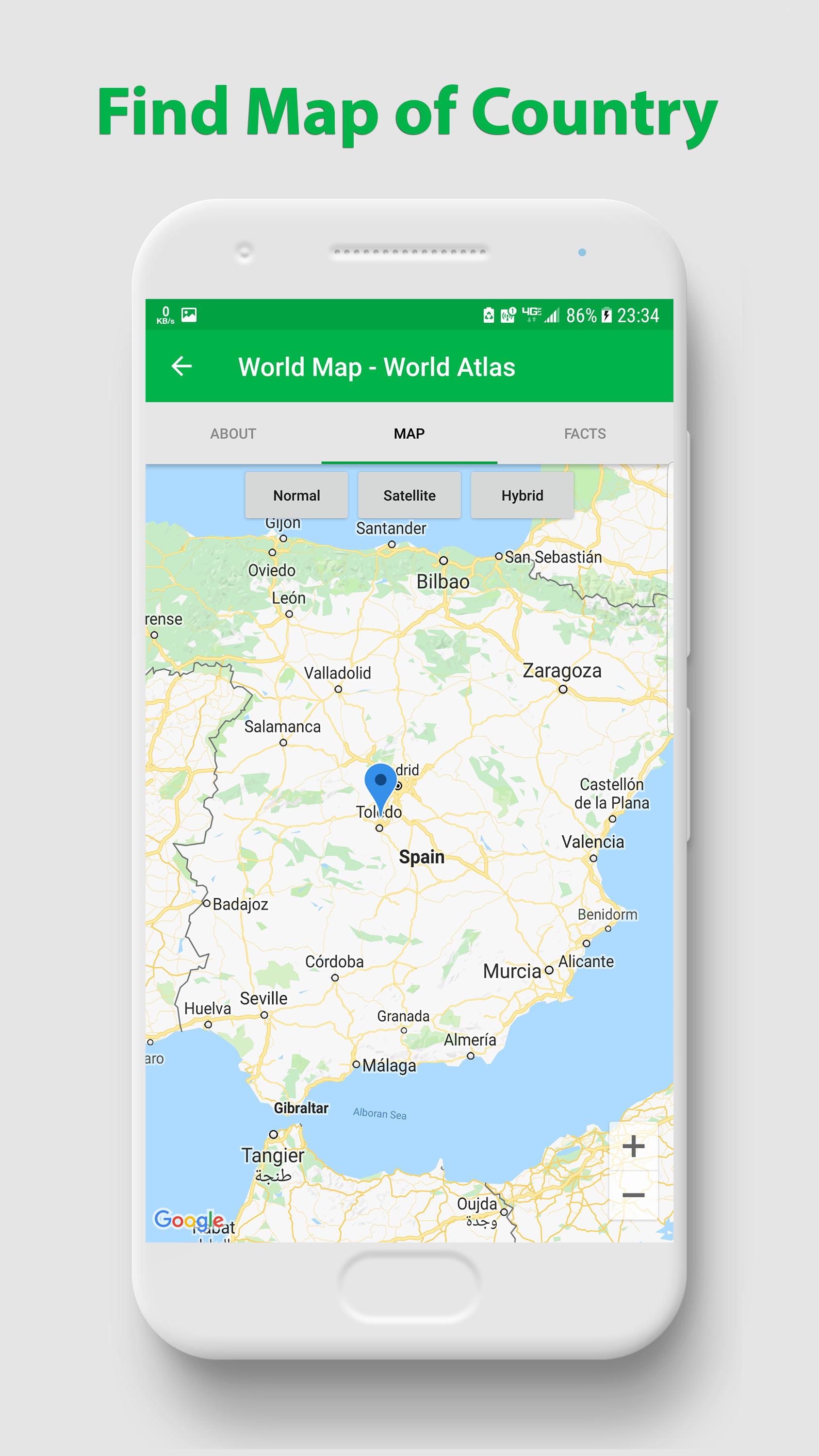 Android 用の 世界地図アトラス オフライン世界地図 Apk をダウンロード