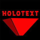 Hologram Pyramid Text to Video icône