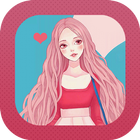 Pink Wallpapers for Girls أيقونة