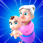 Grandma Run 3D icône